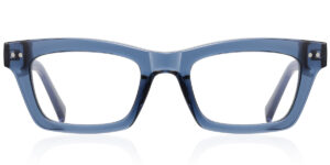 Translucent Blue Eyeglasses
