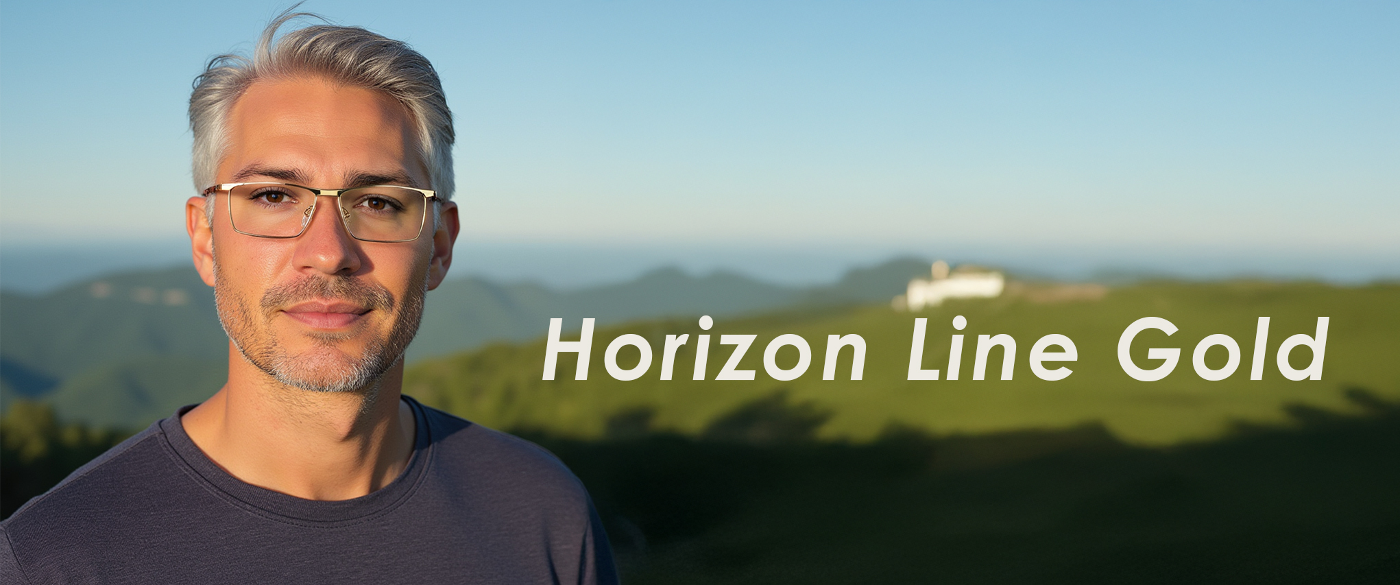 Horizon Line Gold Eyeglasses