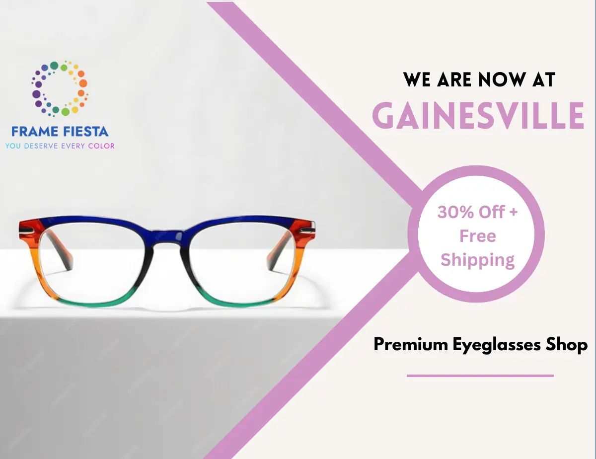 Celebrate Frame Fiesta’s Arrival in Gainesville with Trendy Eyeglasses and Big Discounts