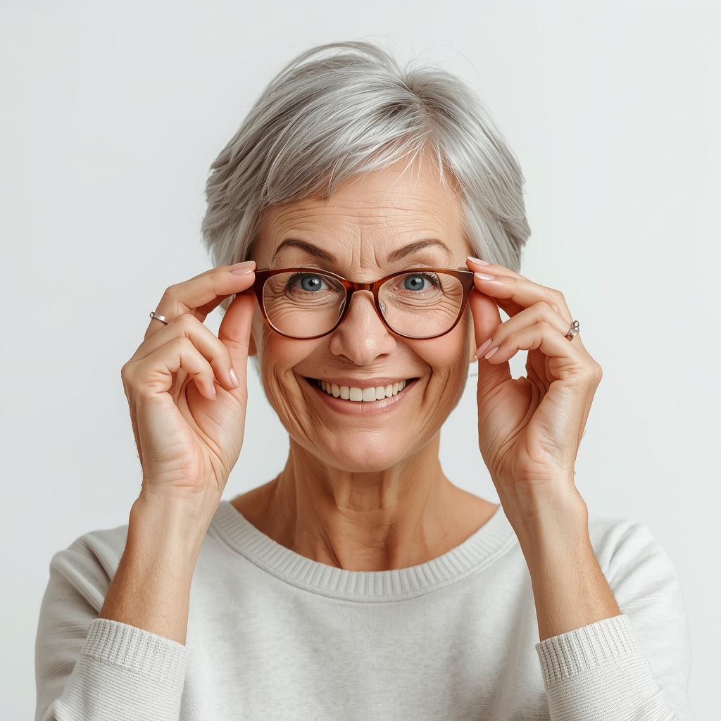 Why it important to take your glasses on and off with 2 hands.