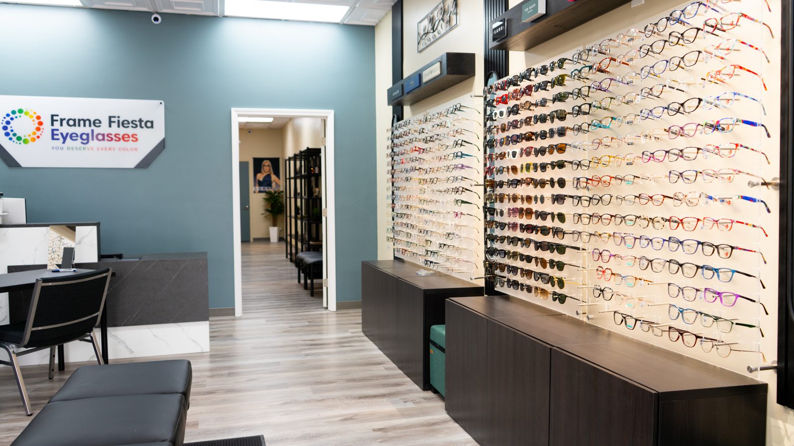 Frame Fiesta carries more than 1,000 frames in-store.
